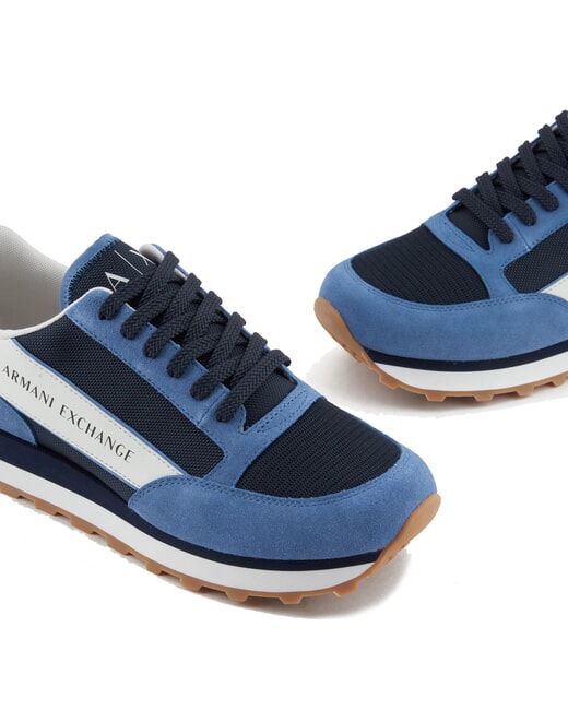 OSAKA Zapatillas Hombre azul+azul marino+blanco roto - Zapatos Hombre
