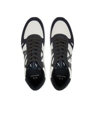 ARMANI EXCHANGE RIO Zapatillas bajas d.navy+j.set+off.wht - Zapatos Hombre - 3