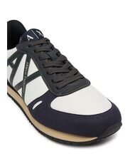 ARMANI EXCHANGE RIO Zapatillas bajas d.navy+j.set+off.wht - Zapatos Hombre - 4