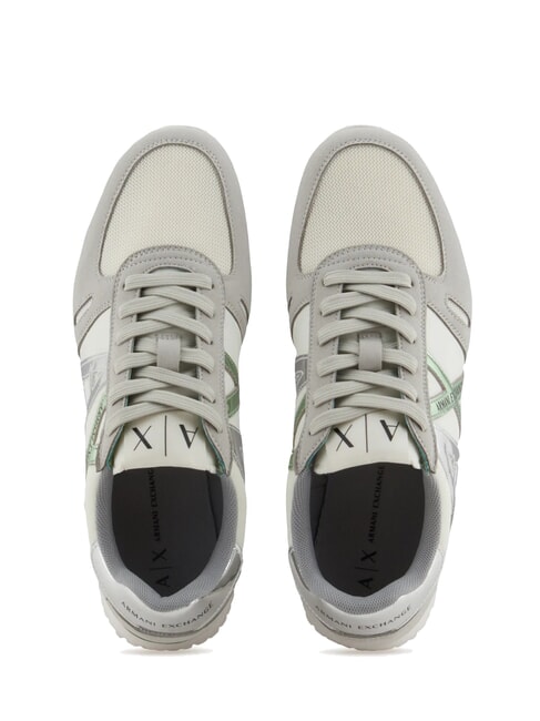 RIO Zapatillas gris+d.verde escarchado - Zapatos Mujer