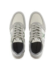 ARMANI EXCHANGE RIO Zapatillas gris+d.verde escarchado - Zapatos Mujer - 4