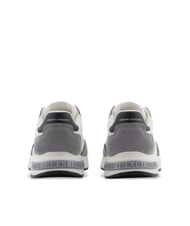 ARMANI EXCHANGE A|X Zapatillas con logo lateral maxi gris neutro + blanco roto - Zapatos Hombre - 5