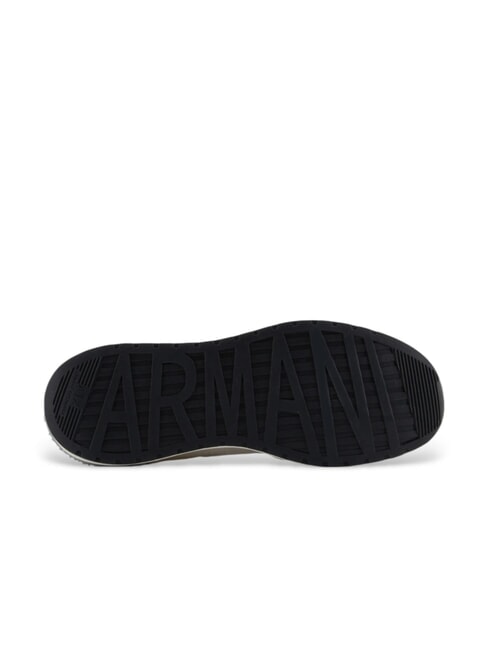 A|X Zapatillas con logo lateral maxi gris neutro + blanco roto - Zapatos Hombre