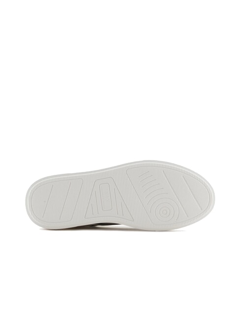 A|X Zapatillas con detalles de piel de ante Plaza gris topo + navegación profunda - Zapatos Hombre