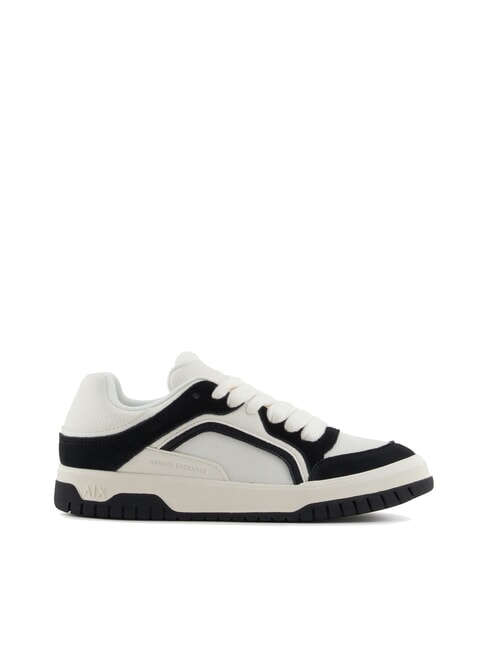 A|X Zapatillas oversize con inserciones en contraste blanco roto + negro - Zapatos Hombre