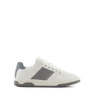ARMANI EXCHANGE A|X Zapatillas con banda lateral en contraste blanco roto + gris neutro - Zapatos Hombre - 2