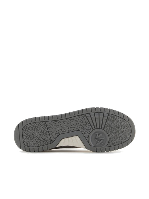 A|X Zapatillas con banda lateral en contraste blanco roto + gris neutro - Zapatos Hombre