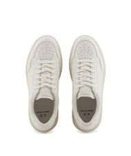 ARMANI EXCHANGE A|X Zapatillas básicas con costuras BLANCO / BLANCO APAGADO - Zapatos Hombre - 4