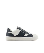 ARMANI EXCHANGE A|X Zapatillas con inserciones en contraste Off White + Jet Set - Zapatos Hombre - 2
