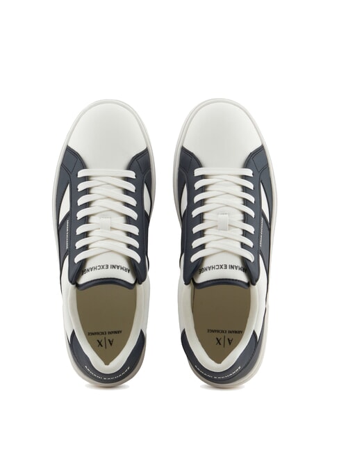 A|X Zapatillas con inserciones en contraste Off White + Jet Set - Zapatos Hombre