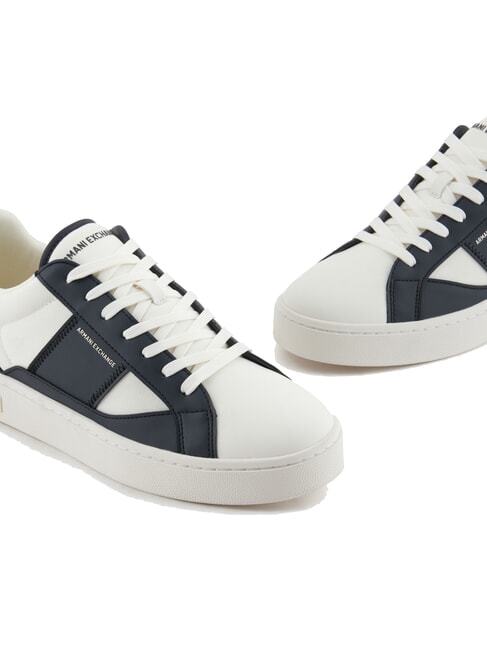 A|X Zapatillas con inserciones en contraste Off White + Jet Set - Zapatos Hombre