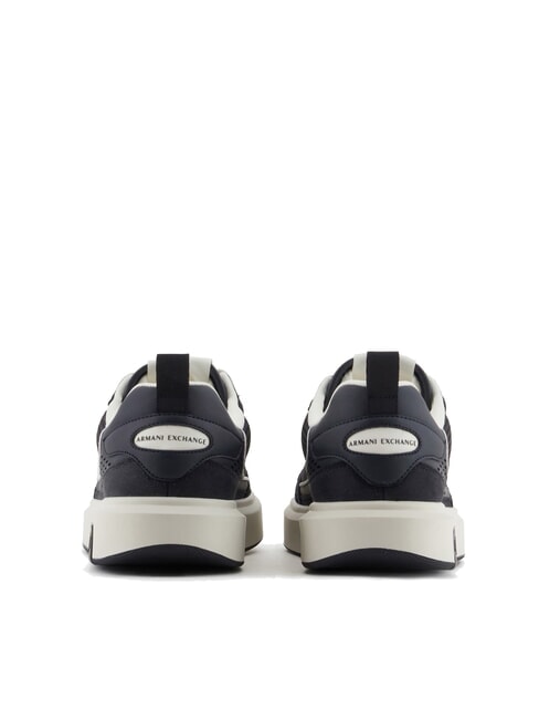 A|X Zapatillas con inserciones de malla y logotipo. azul marino intenso + blanco roto - Zapatos Hombre