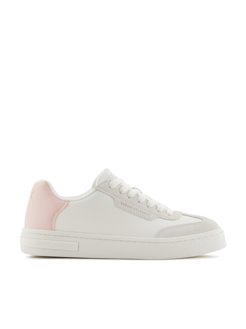 A|X Zapatillas con detalle en contraste blanco roto + rosa claro - Zapatos Mujer