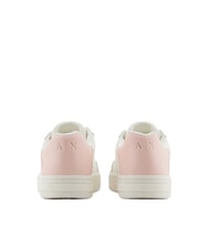 ARMANI EXCHANGE A|X Zapatillas con detalle en contraste blanco roto + rosa claro - Zapatos Mujer - 5