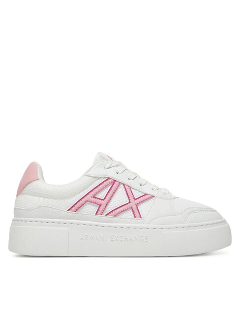 A|X Zapatillas con logotipo en contraste op.blanco+rosa - Zapatos Mujer