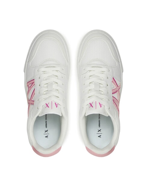 A|X Zapatillas con logotipo en contraste op.blanco+rosa - Zapatos Mujer