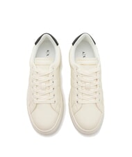 ARMANI EXCHANGE A|X Zapatillas blanco roto + negro - Zapatos Mujer - 3
