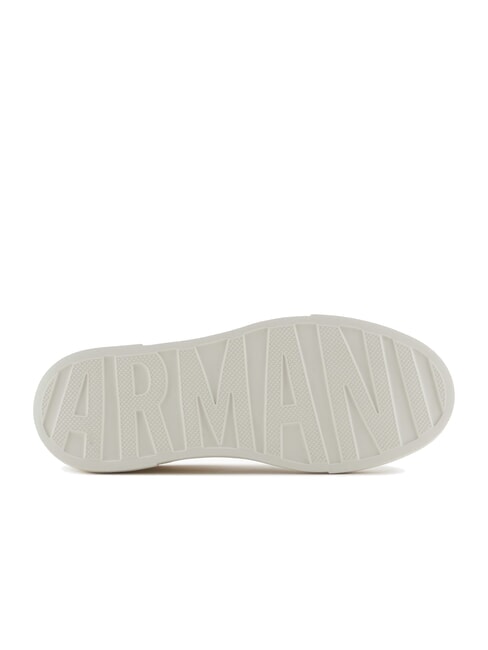 A|X Zapatillas con logotipo en contraste blanco apagado + verde oscuro - Zapatos Mujer
