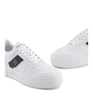ARMANI EXCHANGE A|X Zapatillas con banda lateral MULTICOLOR / OP.WHITE + NEGRO - Zapatos Mujer - 4