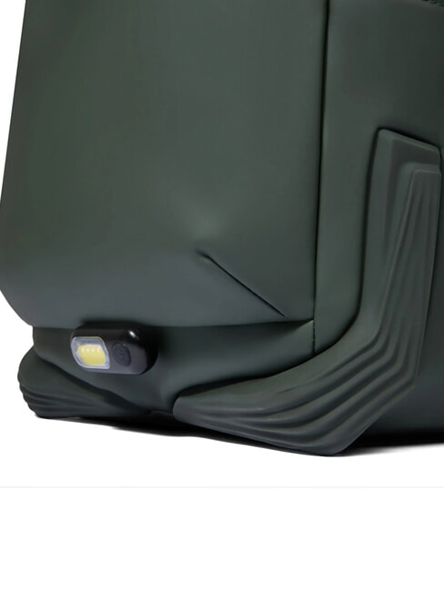 CORNER SPECIALE GOMMATO Mochila para portátil con tapa enrollable VERDE - Mochilas para portátil