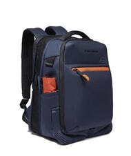 PIQUADRO CORNER SPECIALE GOMMATO  Mochila para portátil de 14", expandible azul - Mochilas para portátil - 3