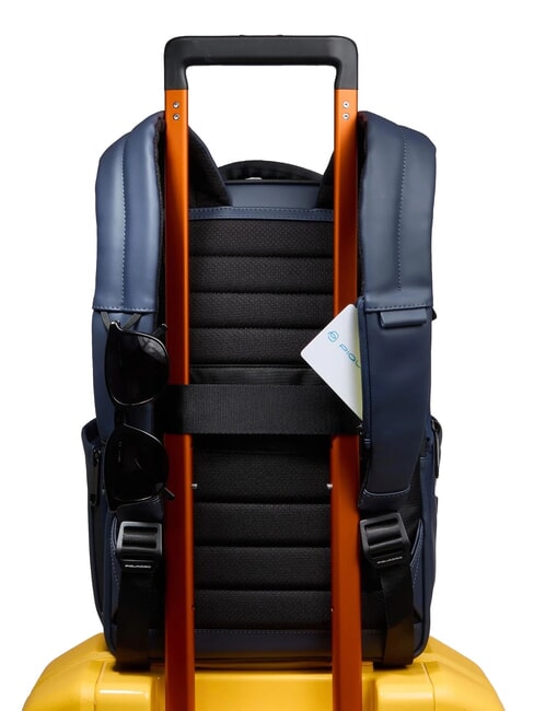 CORNER SPECIALE GOMMATO  Mochila para portátil de 14", expandible azul - Mochilas para portátil