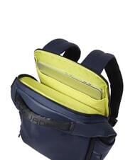 PIQUADRO CORNER SPECIALE GOMMATO  Mochila para portátil de 14", expandible azul - Mochilas para portátil - 7