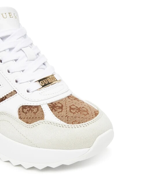 KORENZO Zapatillas de running con el logotipo 4G Beige / Marrón - Zapatos Mujer