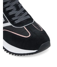 GUESS BAIL Zapatillas de running de piel mixta NEGRO - Zapatos Mujer - 4
