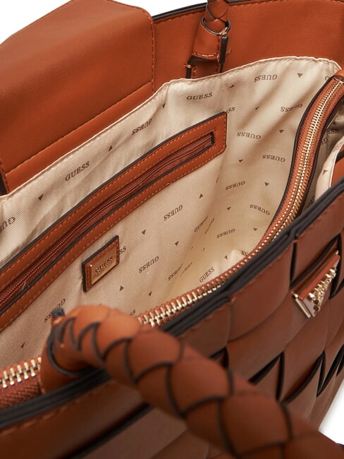 MAYLEE Bolsa de compras tejida bolso shopper Albury caramelo - Bolsos Mujer