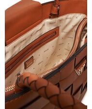 GUESS MAYLEE Bolsa de compras tejida bolso shopper Albury caramelo - Bolsos Mujer - 5