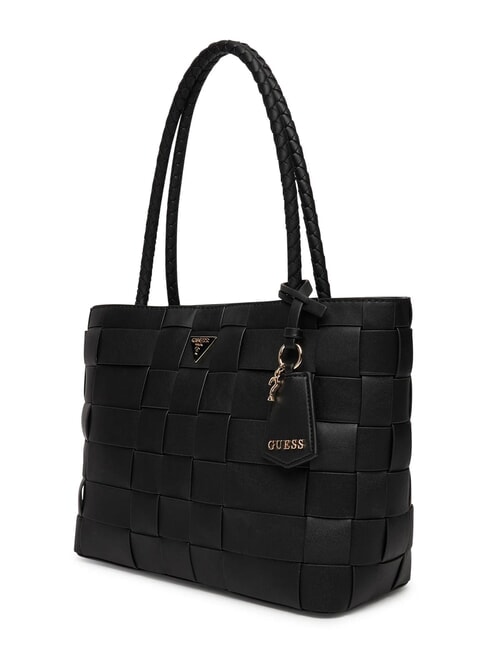 MAYLEE Bolsa de compras tejida NEGRO - Bolsos Mujer