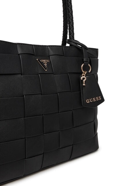 MAYLEE Bolsa de compras tejida NEGRO - Bolsos Mujer