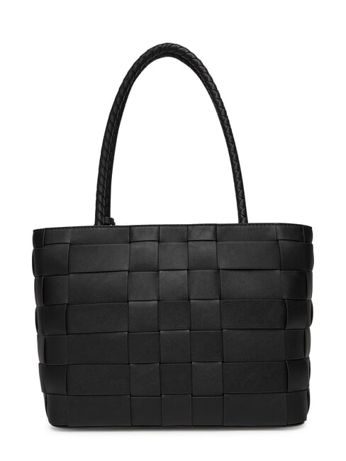 MAYLEE Bolsa de compras tejida NEGRO - Bolsos Mujer