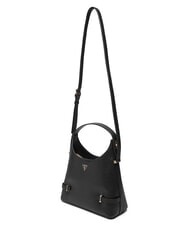 GUESS GIULLY 2 Bolso con estampado Saffiano y bandolera NEGRO - Bolsos Mujer - 3