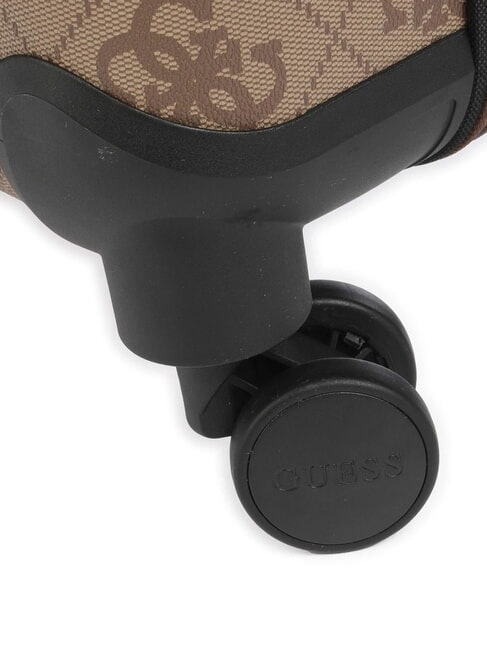 BERTA 18 Carro de equipaje de mano logotipo de café con leche / marrón - Equipaje de mano