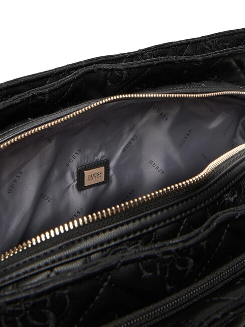 ADELASIA Bolsa de compras con logotipo bordado NEGRO - Bolsos Mujer