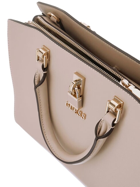 QUEENSLAND Bolso de mano, con bandolera simplemente gris topo - Bolsos Mujer