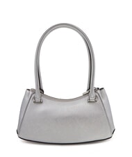GUESS ROSALBA Bolso de hombro con estampado saffiano SILVER - Bolsos Mujer - 2