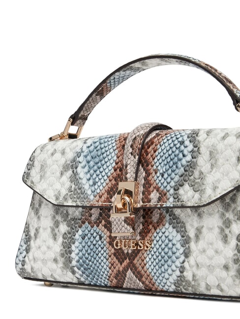 QUEENSLAND Bolso de mano con bandolera azul brumoso multi - Bolsos Mujer