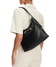 GUESS LEFIA Bolso de hombro NEGRO - Bolsos Mujer - 5