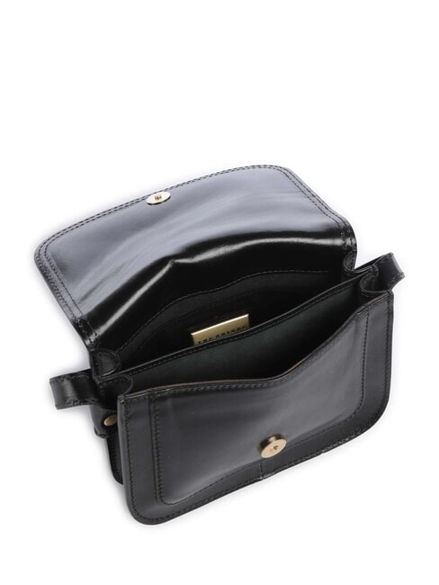STORY DONNA Mini bolso de hombro, en piel Oro negro - Bolsos Mujer