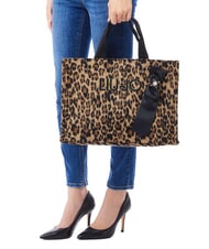LIUJO ANIMALIER Bolso de hombro animalier marr&oacute;n - Bolsos Mujer - 5