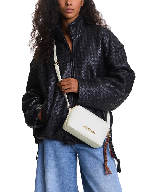 LEGACY Bolsa para cámara con dijes blanco - Bolsos Mujer