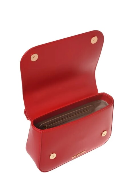 TIMELESS Bolso maletín con bandolera ROJO - Bolsos Mujer