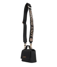 LOVE MOSCHINO SPARKLE Mini bolso con aplicaciones de joya negro - Bolsos Mujer - 3