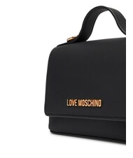 LOVE MOSCHINO SPARKLE Mini bolso con aplicaciones de joya negro - Bolsos Mujer - 4