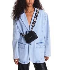 LOVE MOSCHINO SPARKLE Mini bolso con aplicaciones de joya negro - Bolsos Mujer - 6