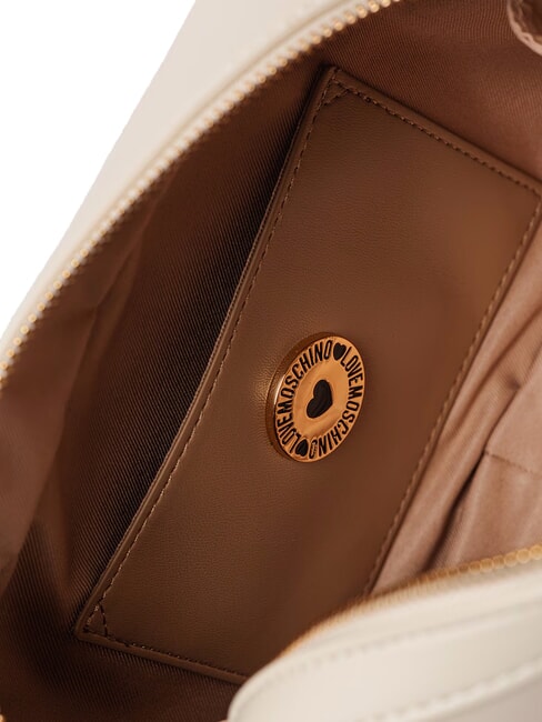 CURSIVE LOGO Mini bolso de hombro Marfil - Bolsos Mujer