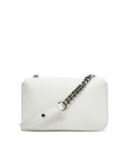 LOVE MOSCHINO LETTERING BICOLOR Bolso de hombro blanco - Bolsos Mujer - 2
